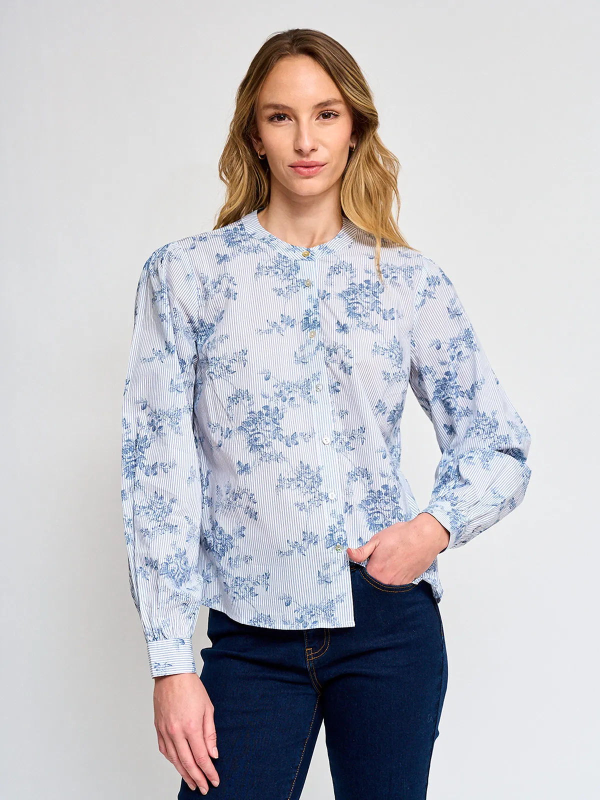 BLUSA MANGA LARGA MUJER NAVIGATA BORU - 2