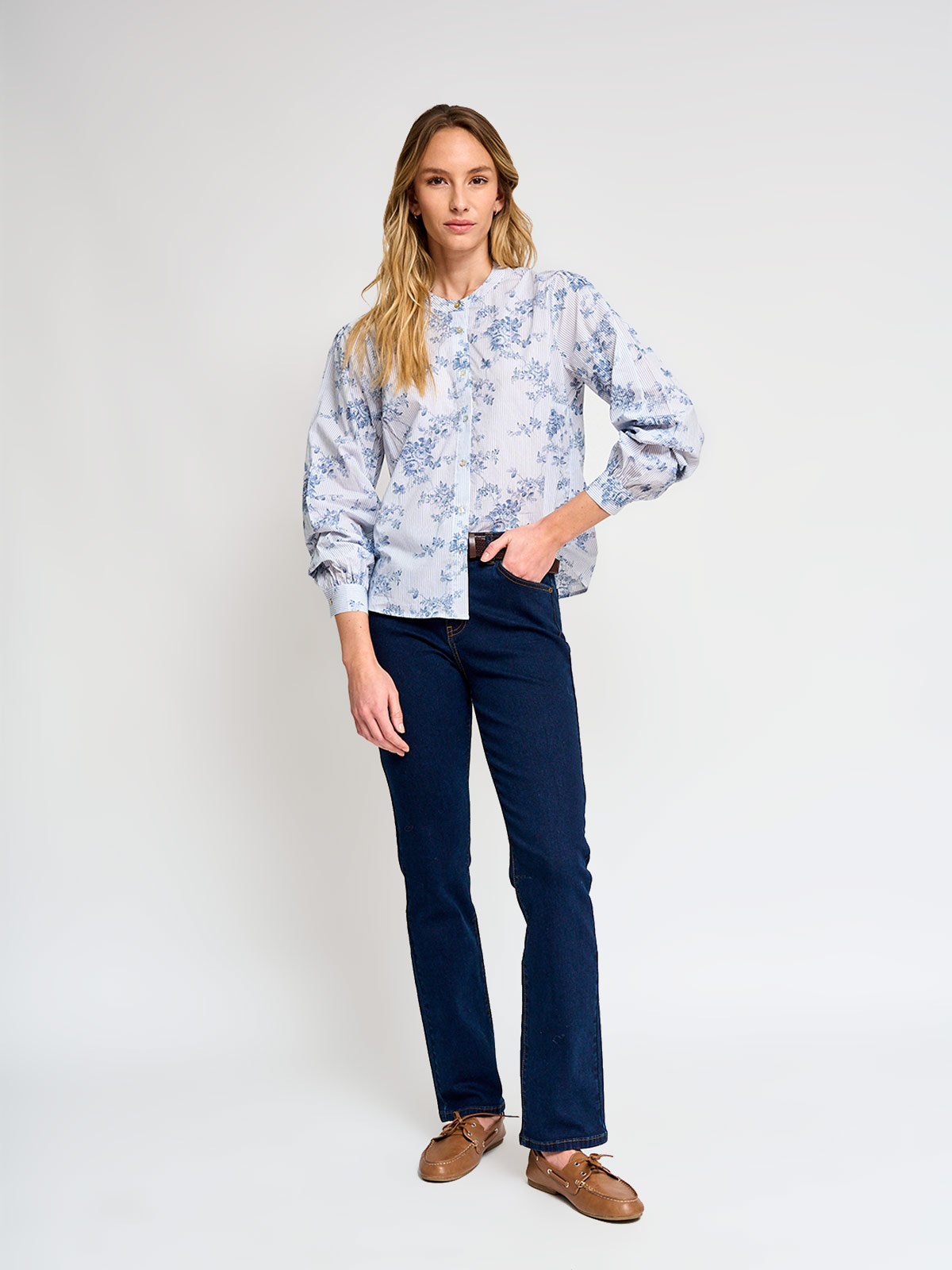 BLUSA MANGA LARGA MUJER NAVIGATA BORU - 5