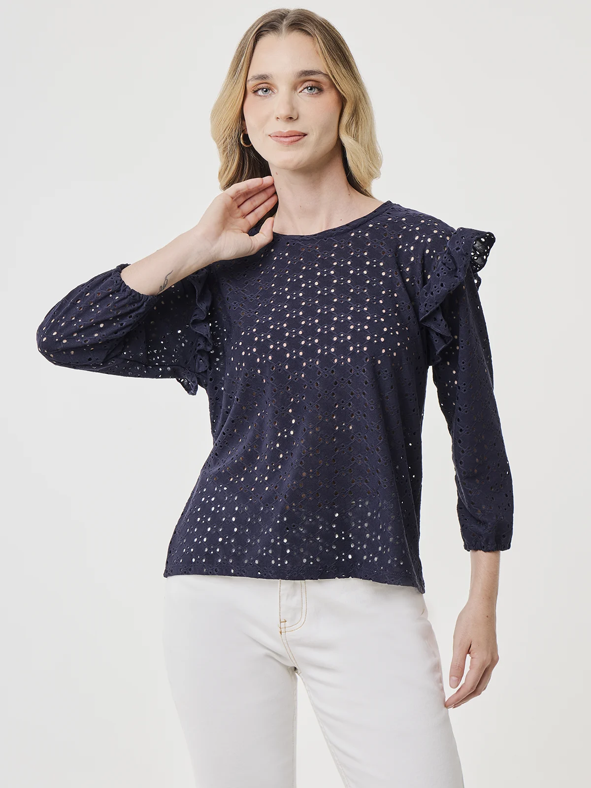 BLUSA MANGA LARGA MUJER NAVIGATA - 1
