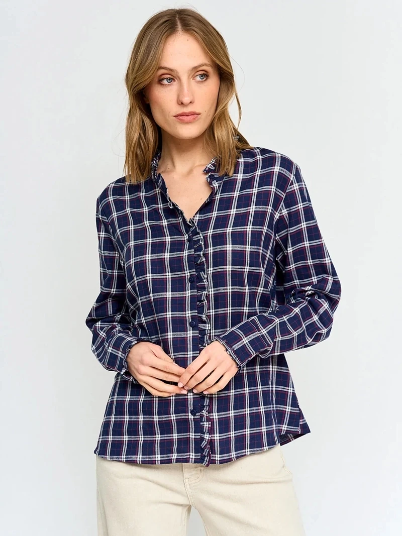 BLUSA MANGA LARGA MUJER AZIZ - 2