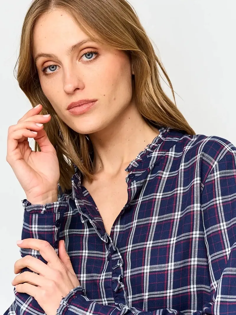 BLUSA MANGA LARGA MUJER AZIZ - 4