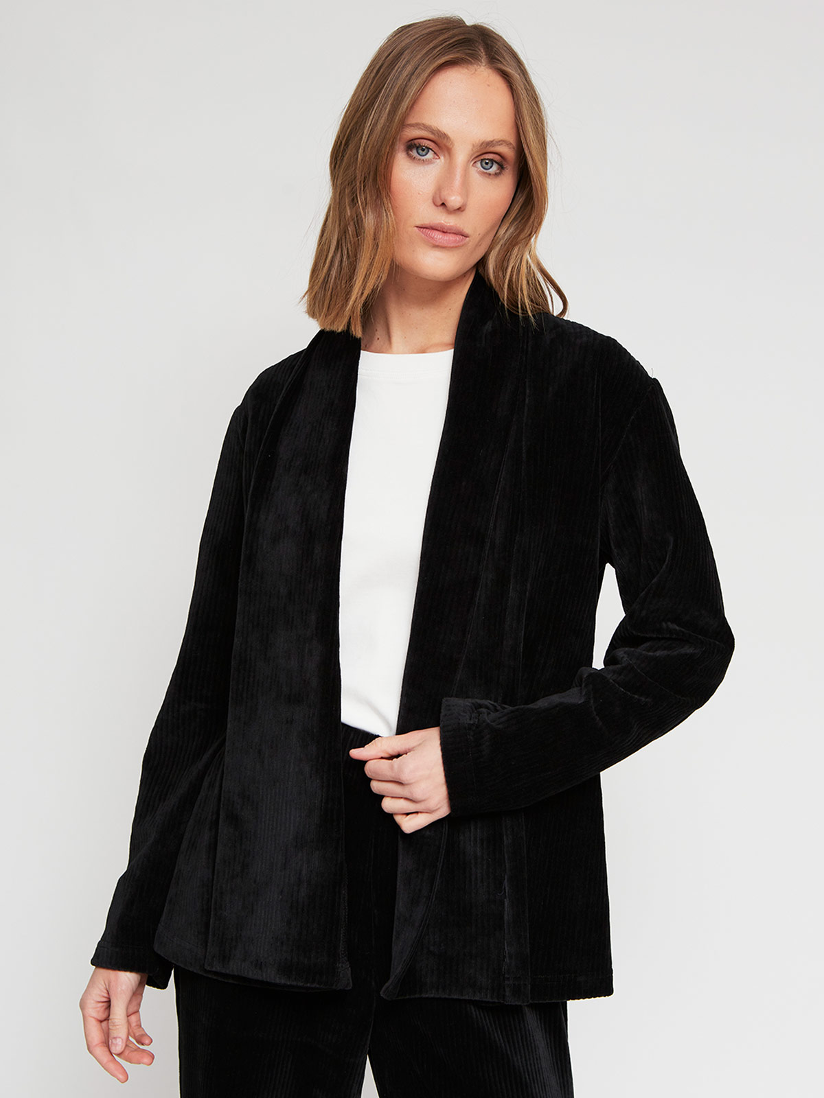 CARDIGAN MUJER AZIZ ANCHO - 2