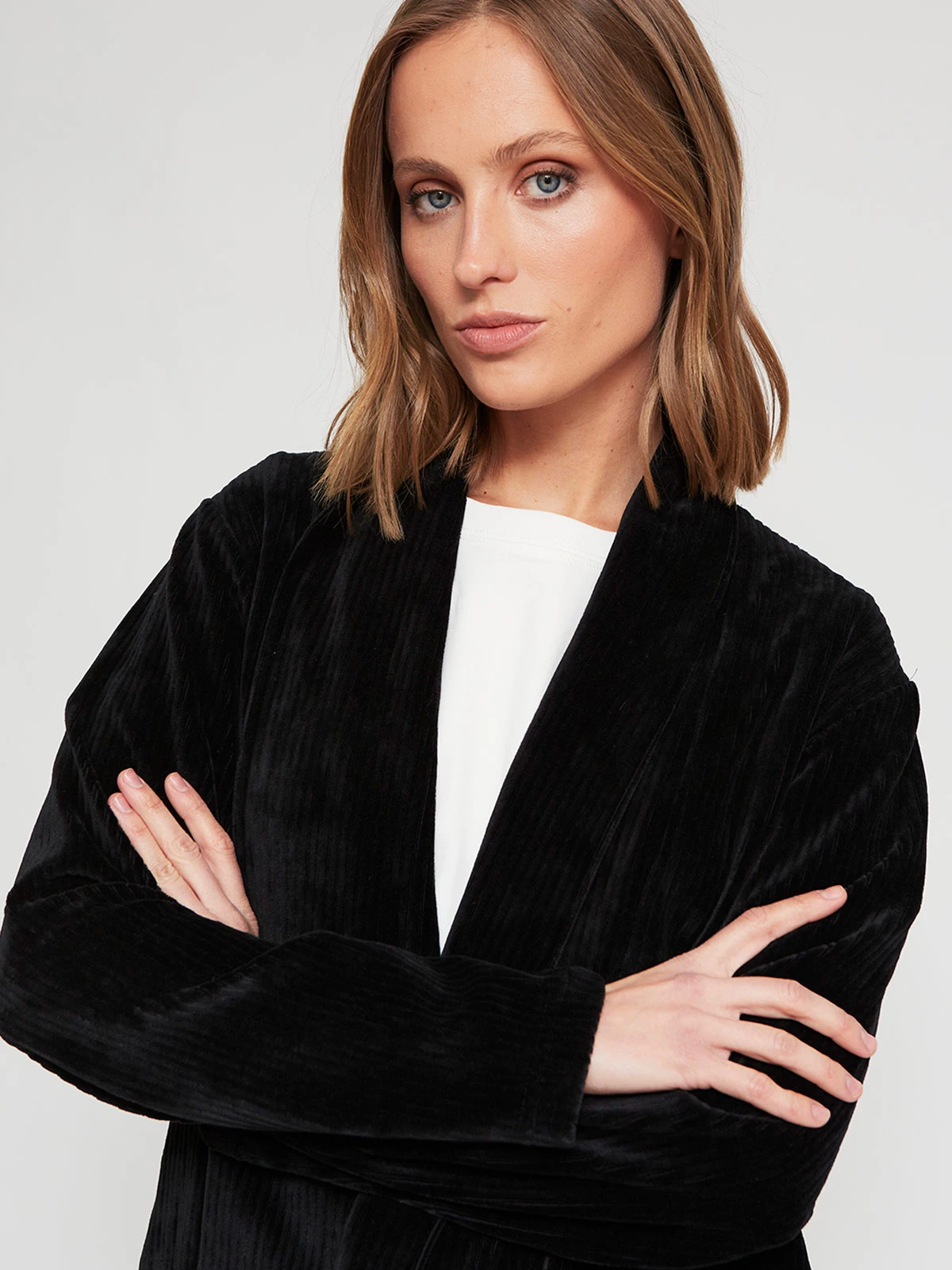 CARDIGAN MUJER AZIZ ANCHO - 4