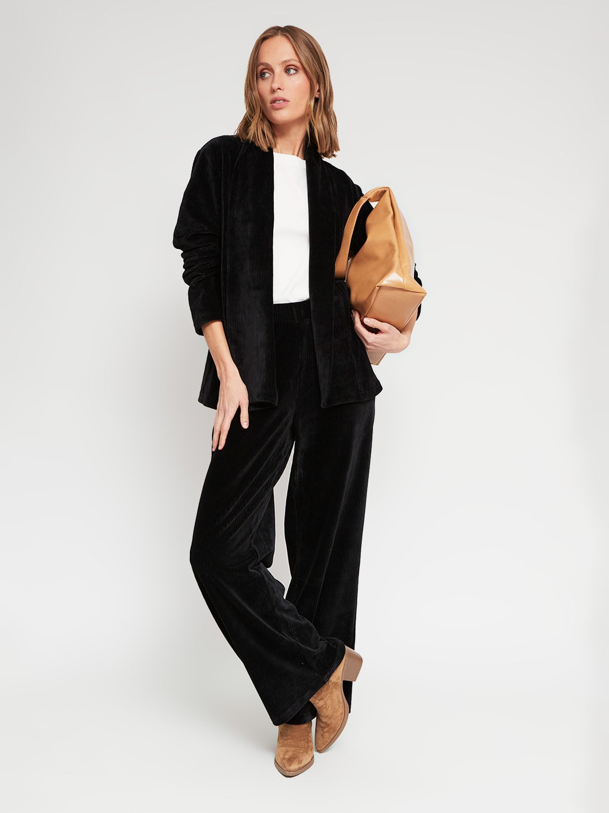 CARDIGAN MUJER AZIZ ANCHO - 5
