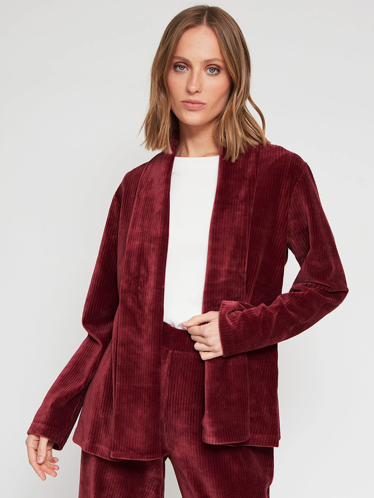 CARDIGAN MUJER AZIZ ANCHO - 2