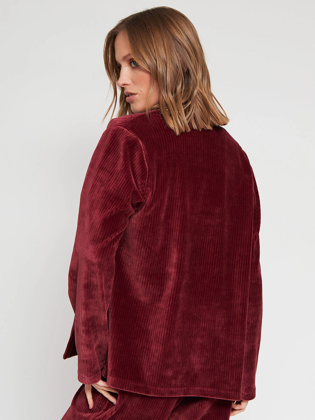 CARDIGAN MUJER AZIZ ANCHO - 3