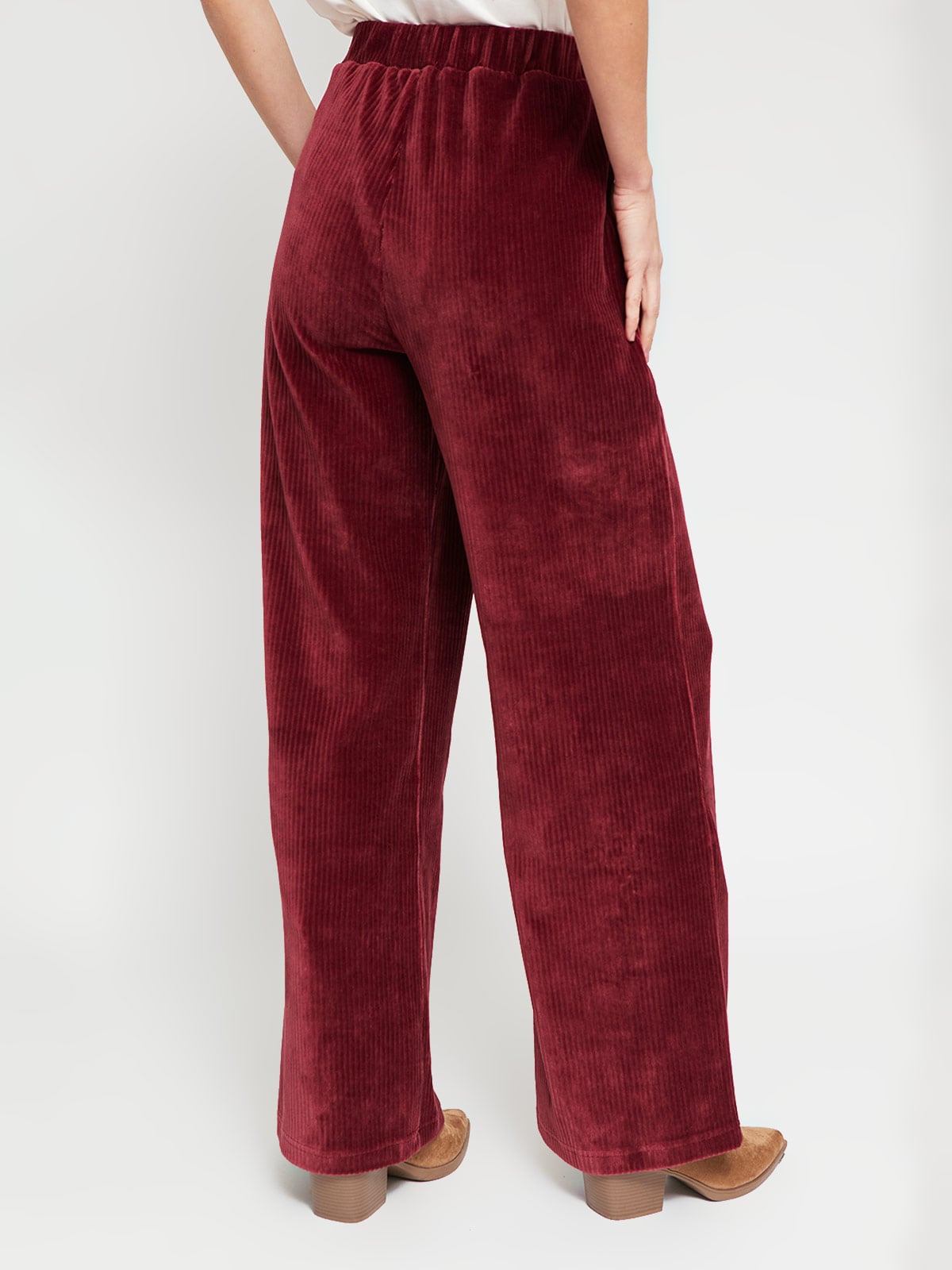 PANTALÓN REGULAR MUJER AZIZ ANCHO - 3