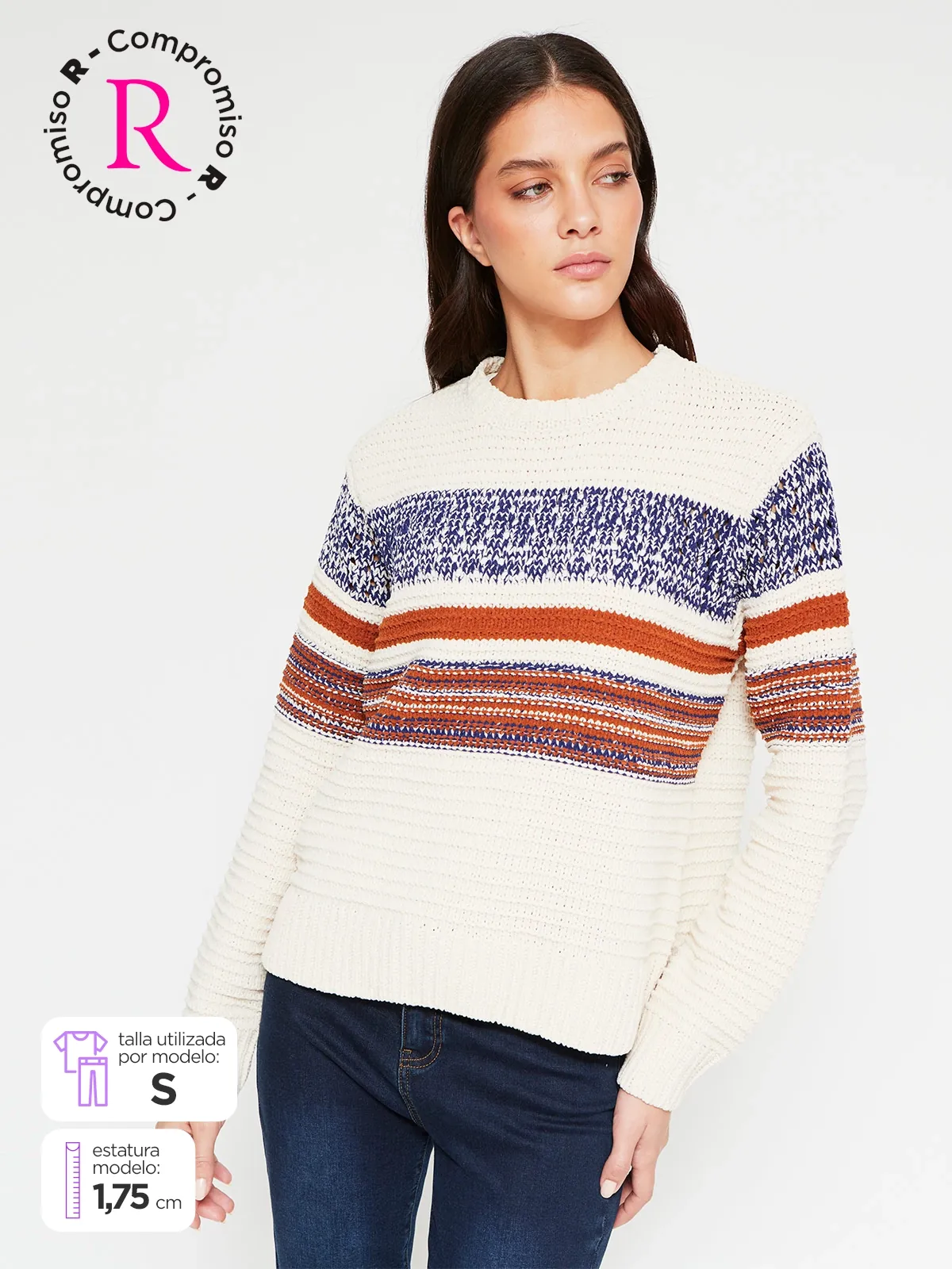 SWEATER MUJER AZIZ BENI - 1
