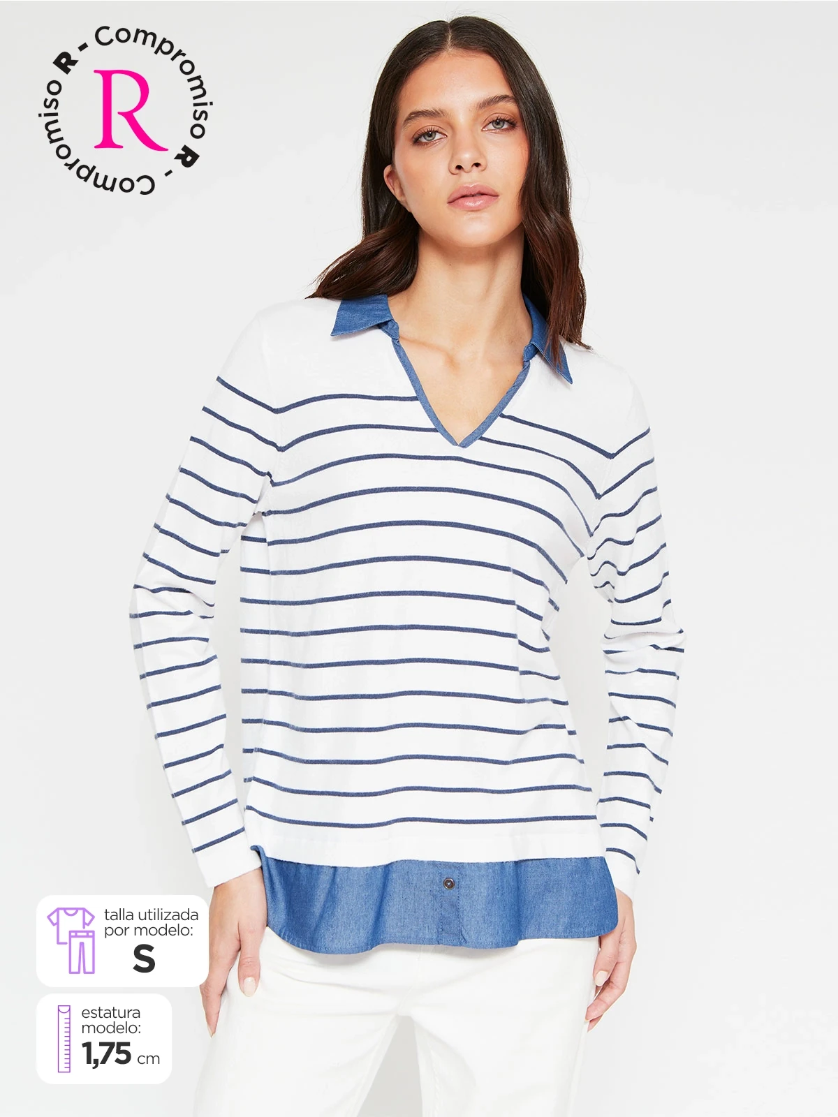 SWEATER MUJER AZIZ BUIN - 1