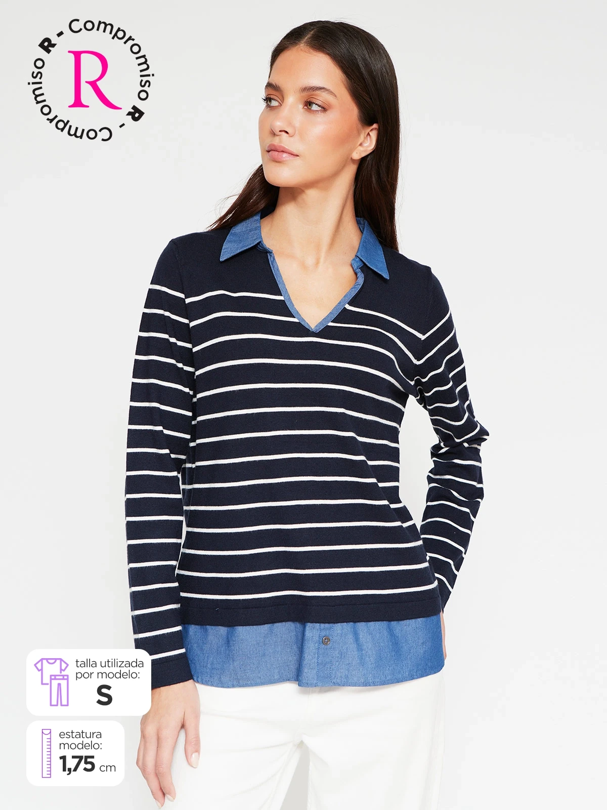 SWEATER MUJER AZIZ BUIN - 1
