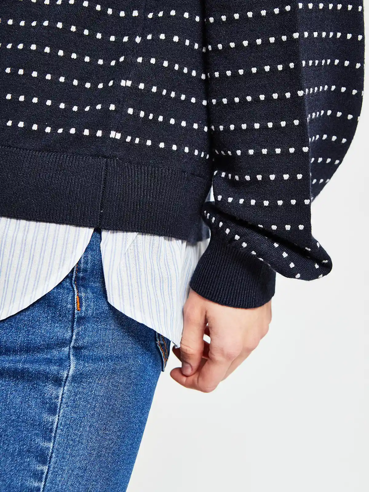 SWEATER MANGA LARGA MUJER AZIZ - 4