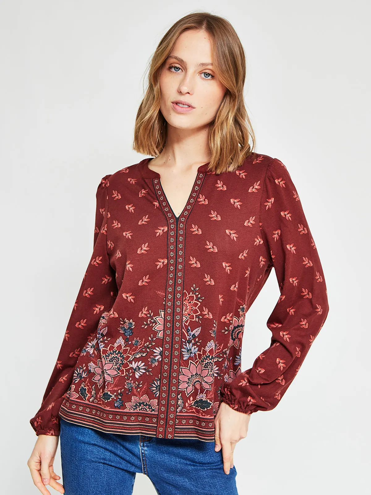 POLO MANGA LARGA MUJER AZIZ BRINT - 2
