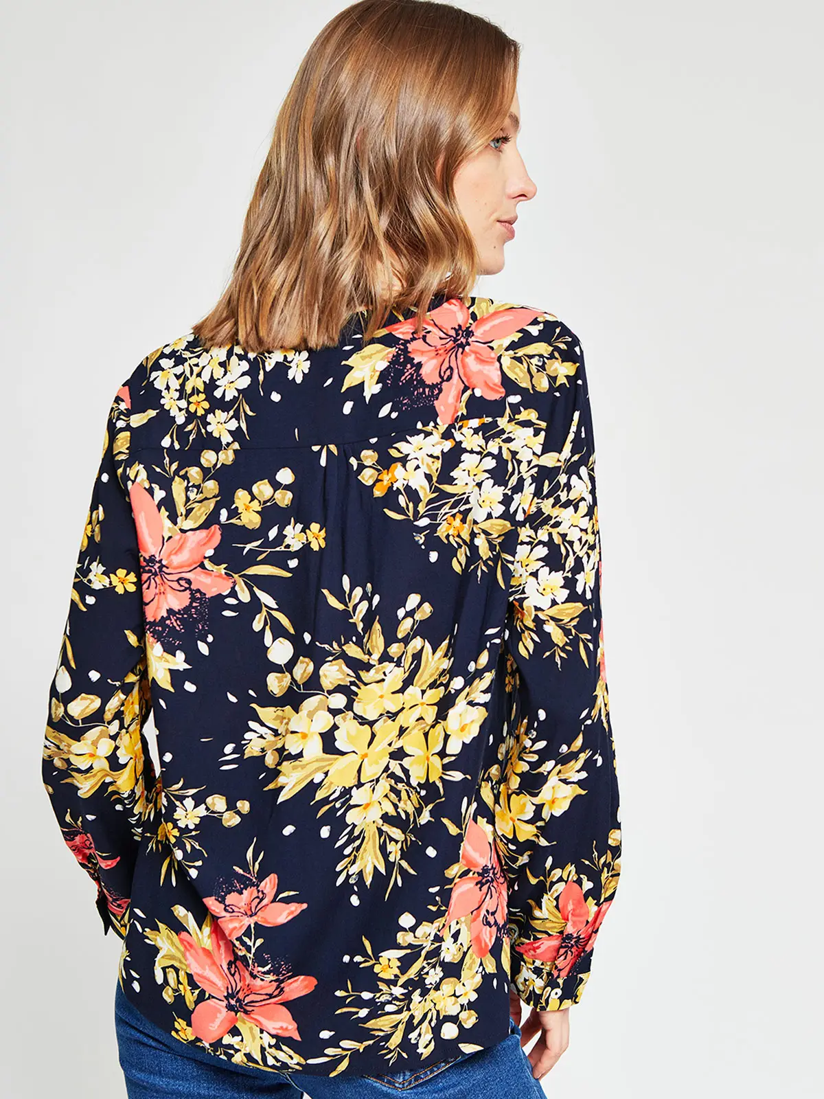 BLUSA MANGA LARGA MUJER AZIZ MAO - 3