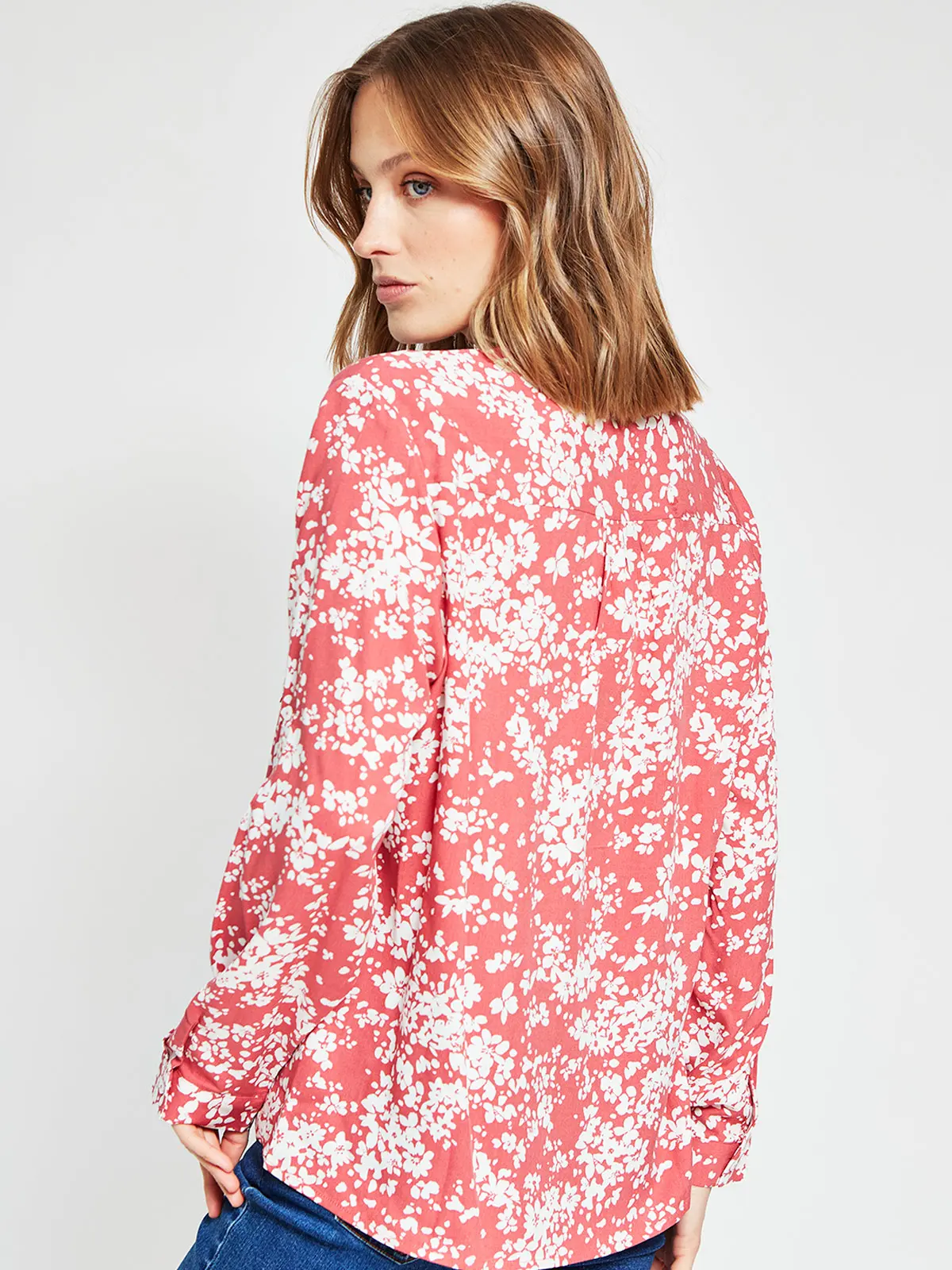 BLUSA MANGA LARGA MUJER AZIZ MAO - 3