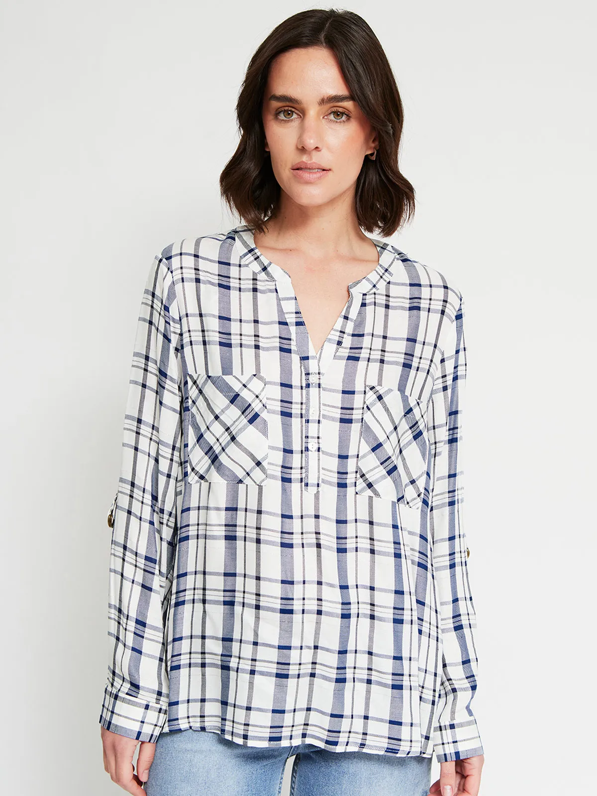 BLUSA MANGA LARGA MUJER AZIZ CALA - 2
