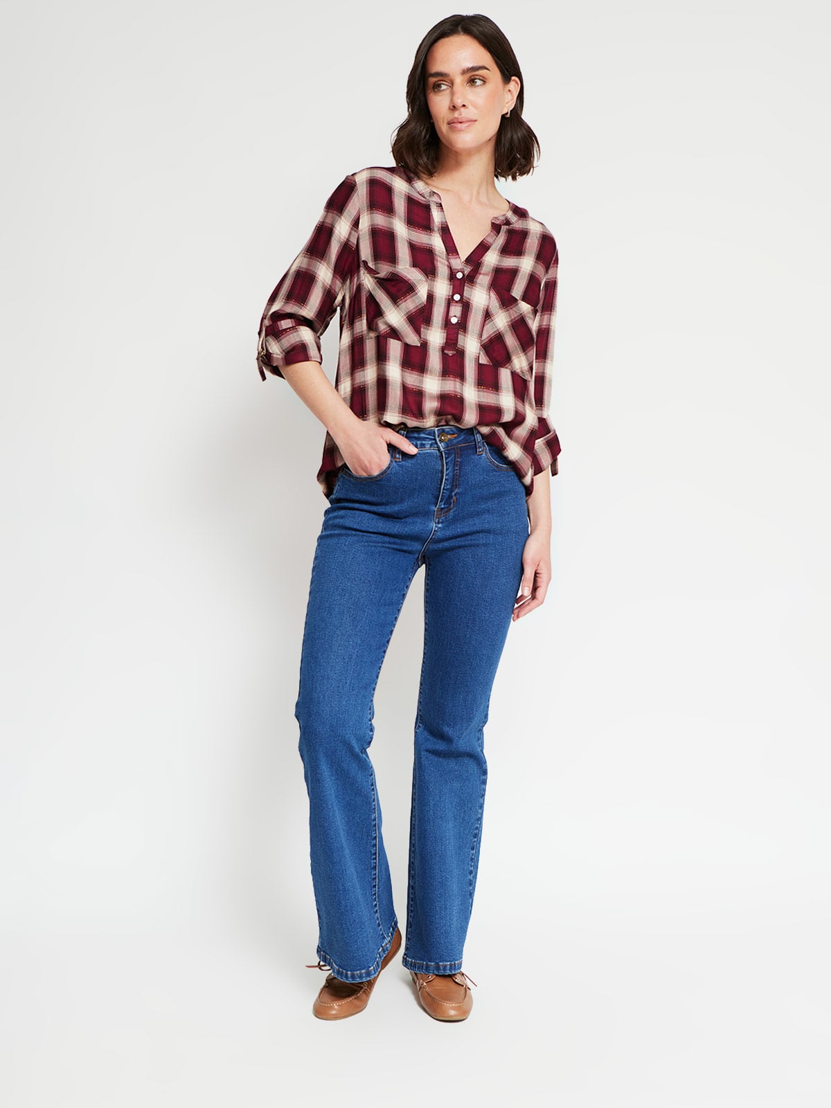 BLUSA MANGA LARGA MUJER AZIZ CALA - 5