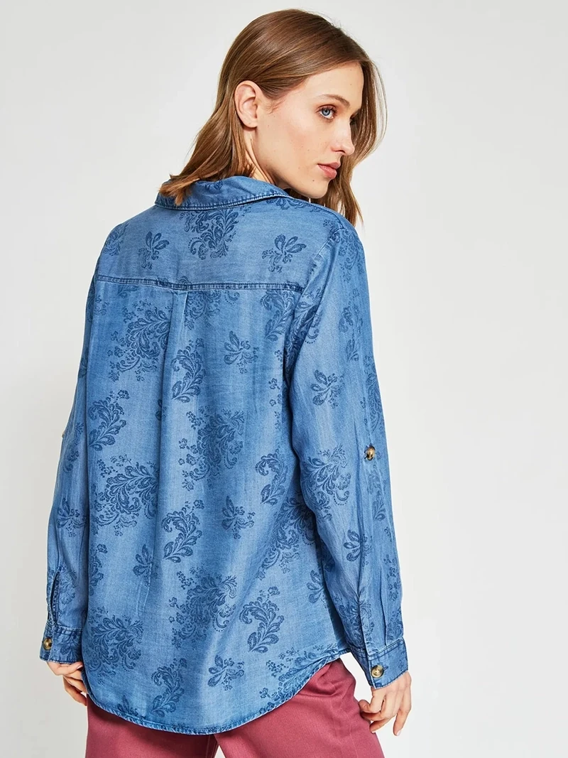 BLUSA MANGA LARGA MUJER AZIZ - 3
