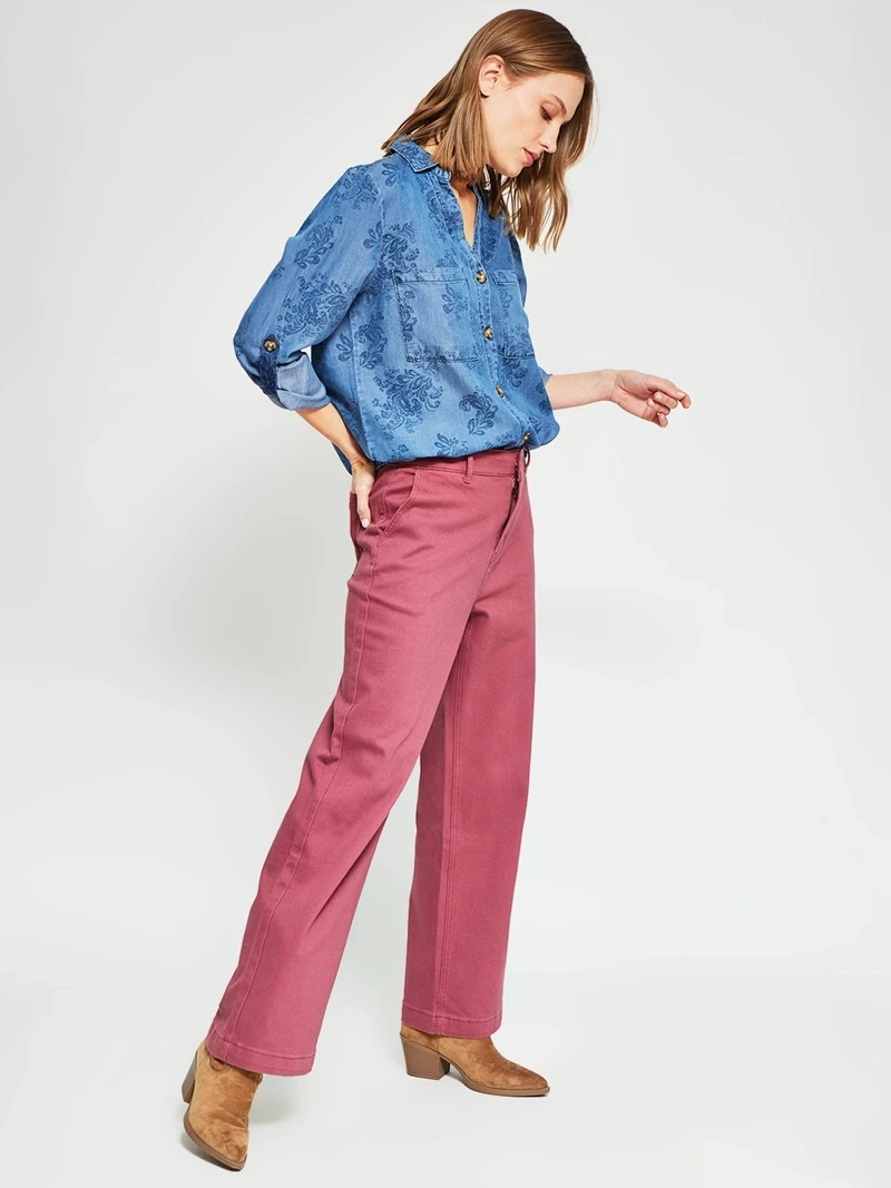 BLUSA MANGA LARGA MUJER AZIZ - 5