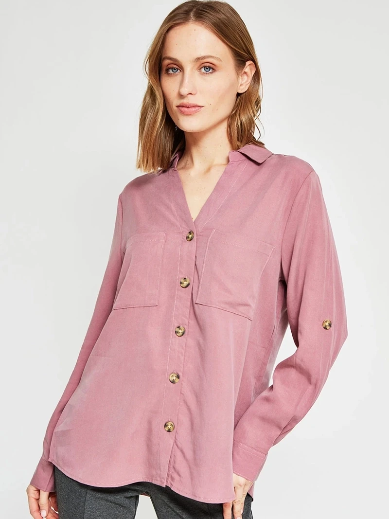 BLUSA MANGA LARGA MUJER AZIZ - 2