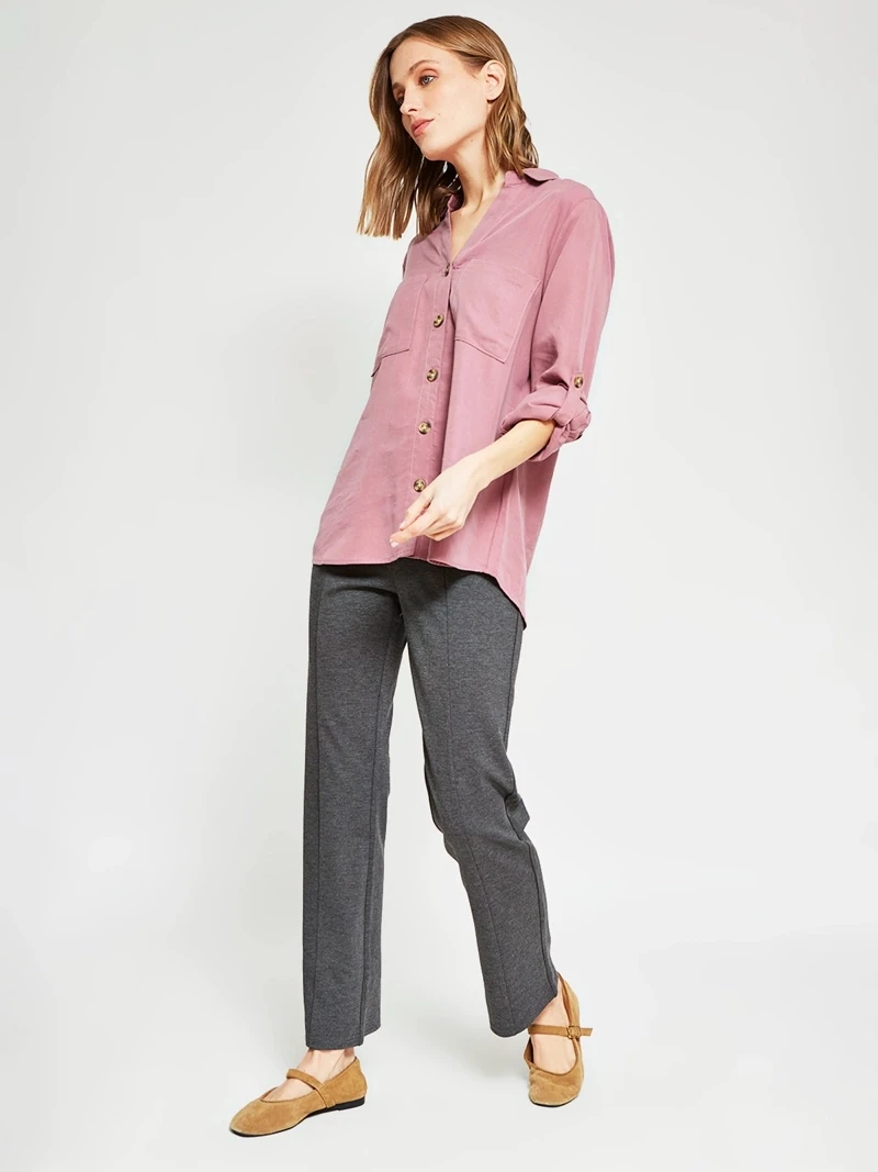 BLUSA MANGA LARGA MUJER AZIZ - 5