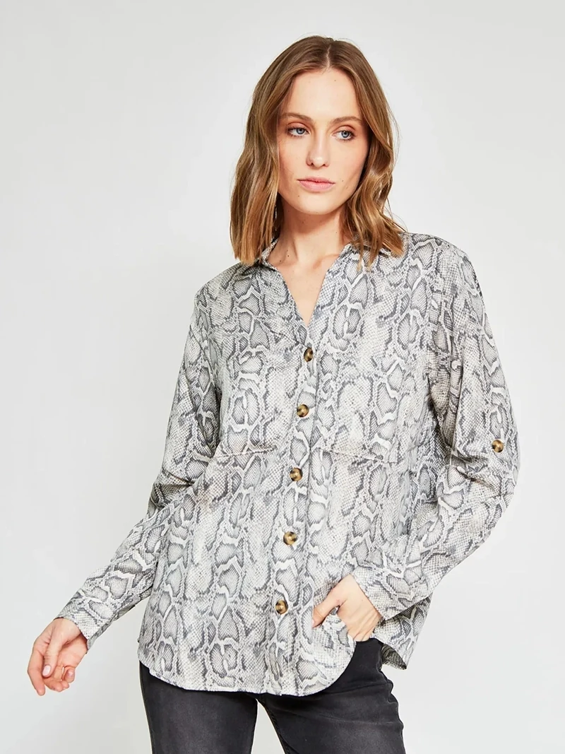 BLUSA MANGA LARGA MUJER AZIZ - 2