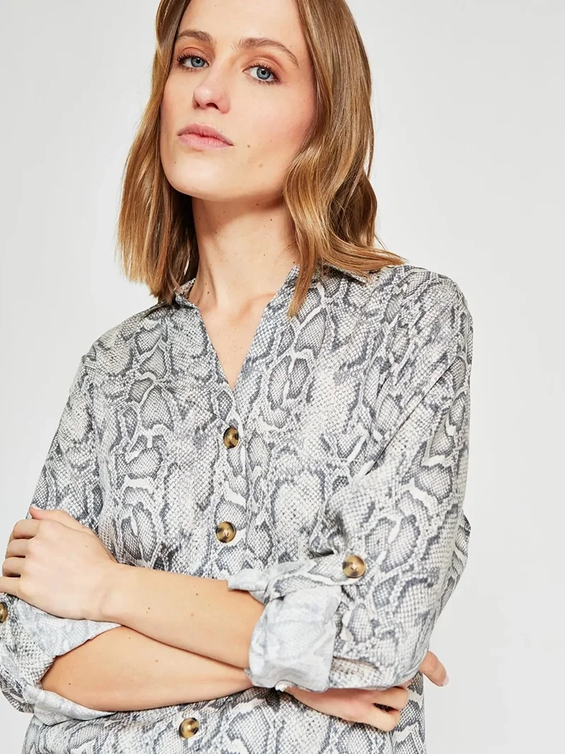 BLUSA MANGA LARGA MUJER AZIZ - 4