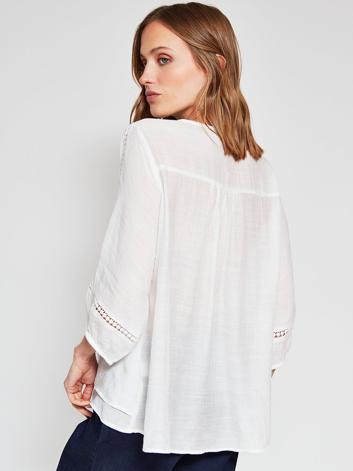 BLUSA MANGA 3/4 MUJER AZIZ - 2