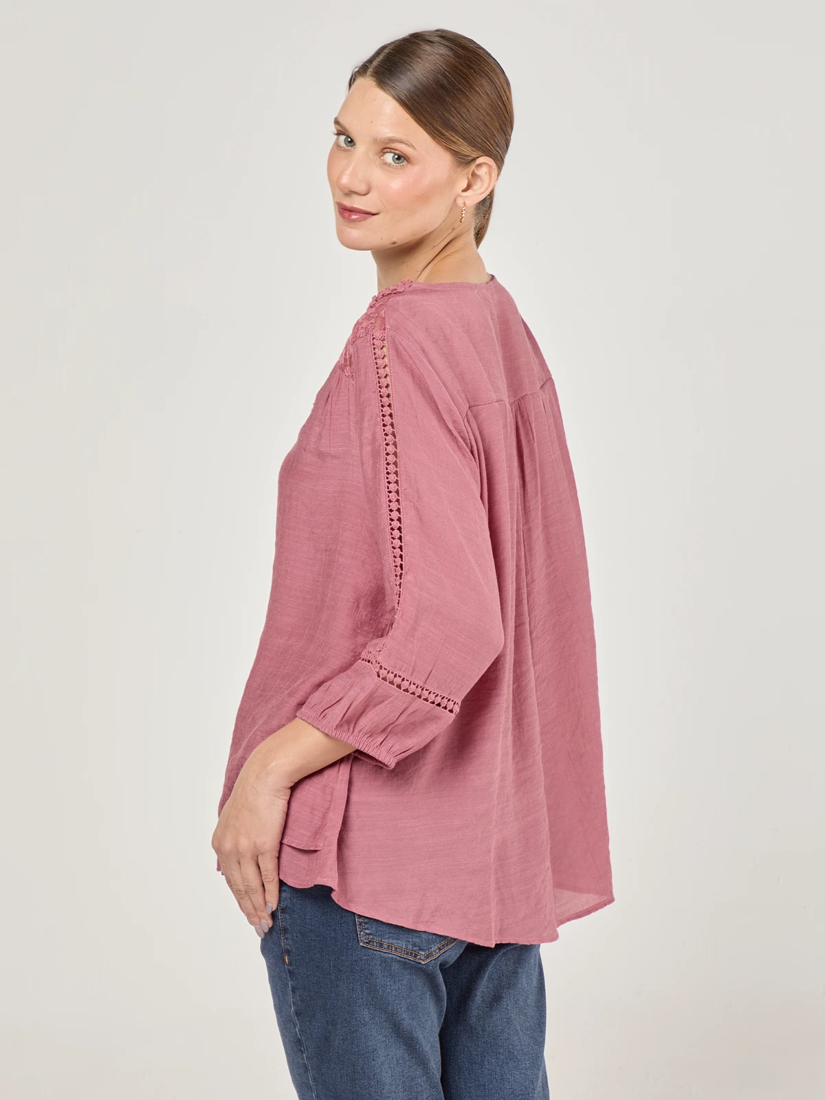 BLUSA MANGA 3/4 MUJER AZIZ - 2