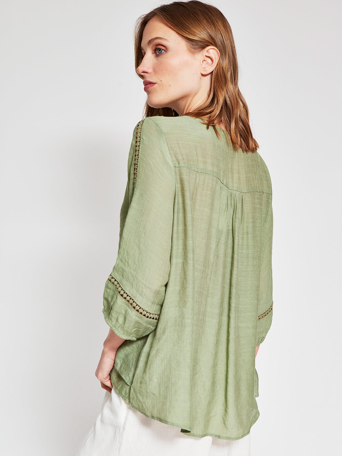 BLUSA MANGA 3/4 MUJER AZIZ - 2
