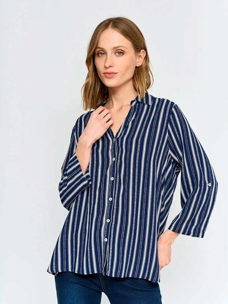 BLUSA MANGA 3/4 MUJER AZIZ - 2