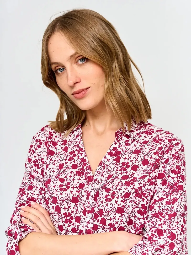 BLUSA MANGA 3/4 MUJER AZIZ - 4