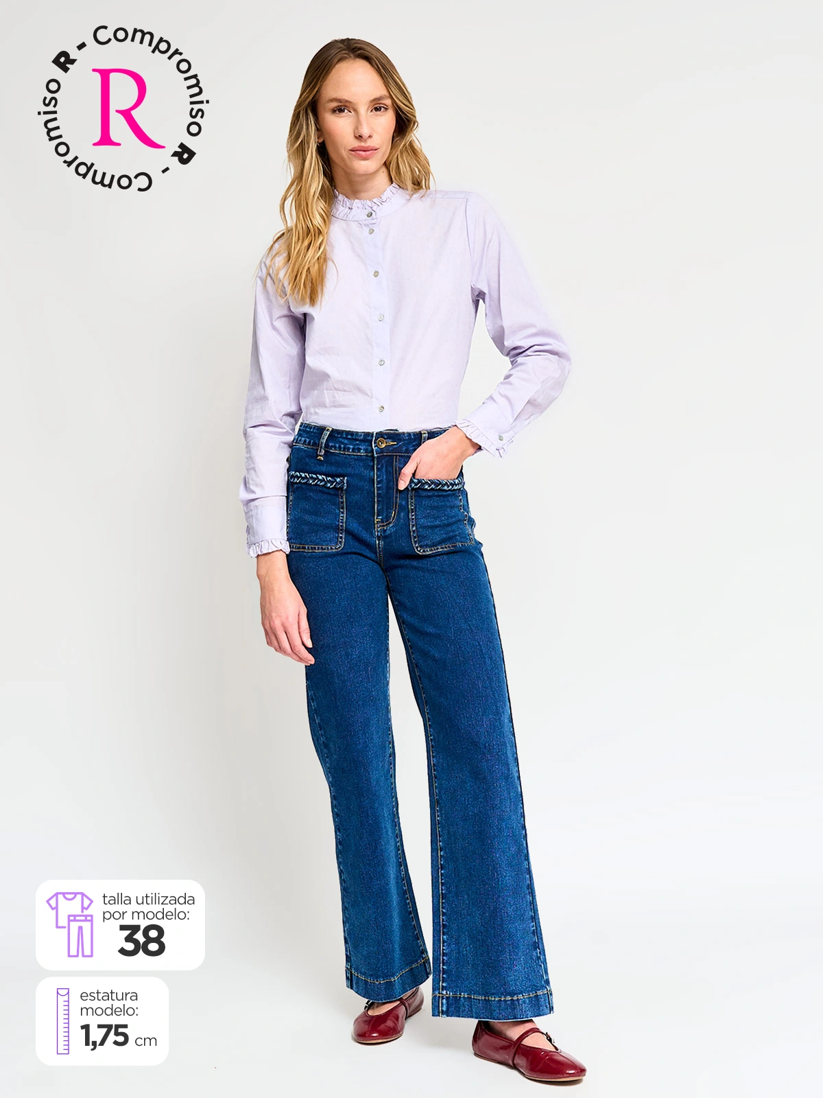 JEANS REGULAR MUJER NAVIGATA DANISA - 1