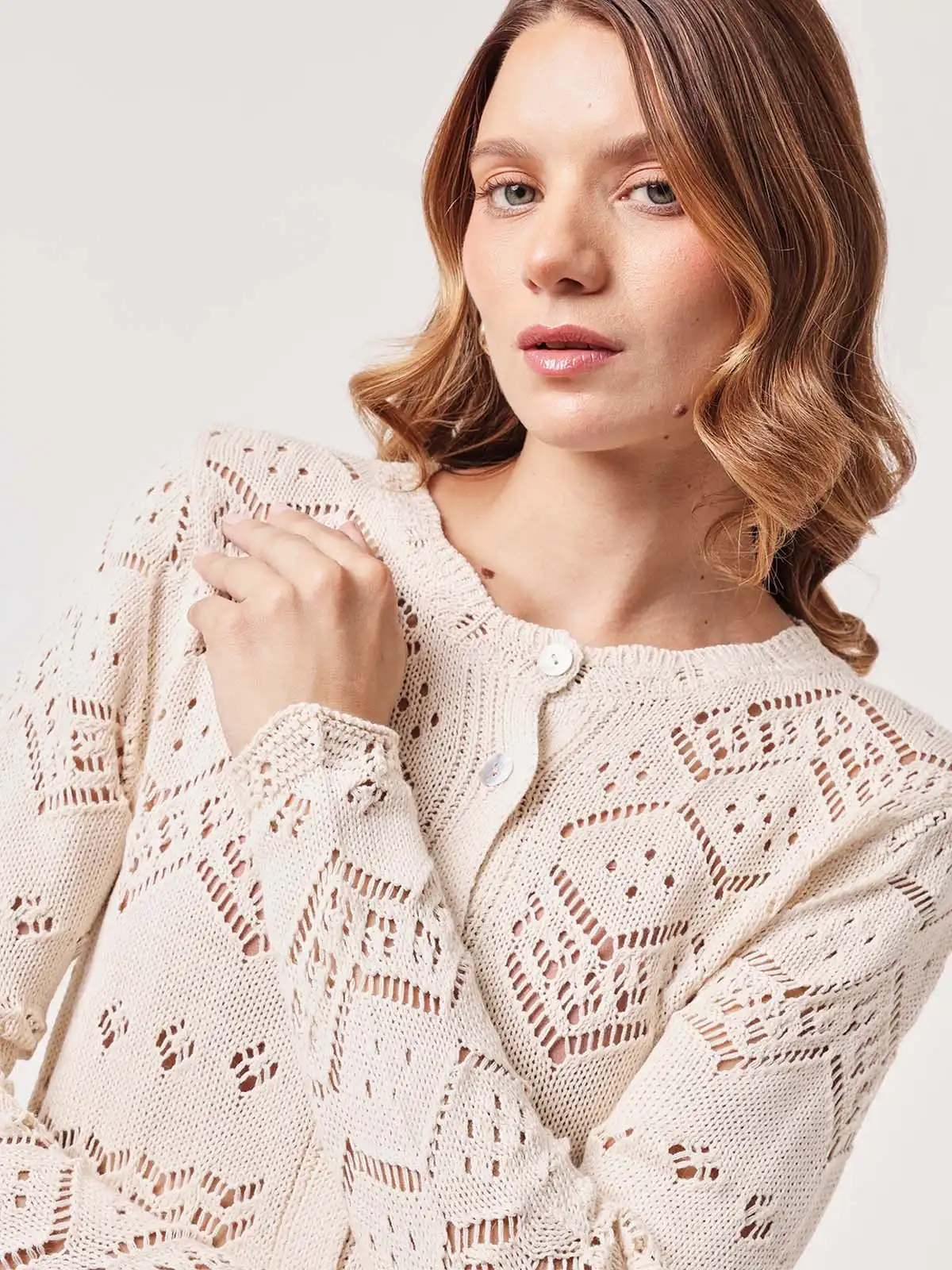 CARDIGAN MUJER NAVIGATA DELFINA - 4