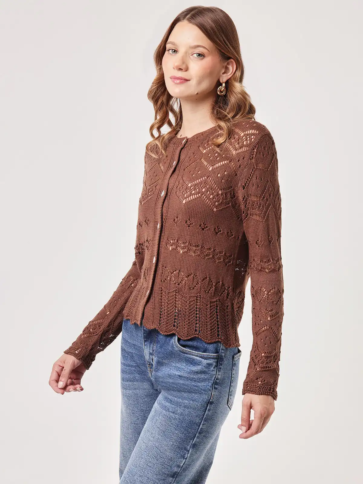 CARDIGAN MUJER NAVIGATA DELFINA - 3