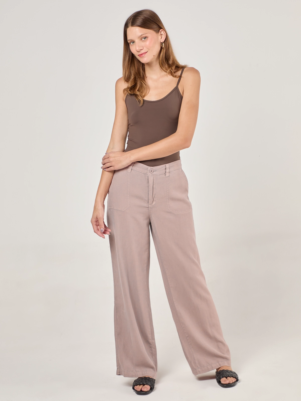 PANTALÓN REGULAR MUJER AZIZ - 1