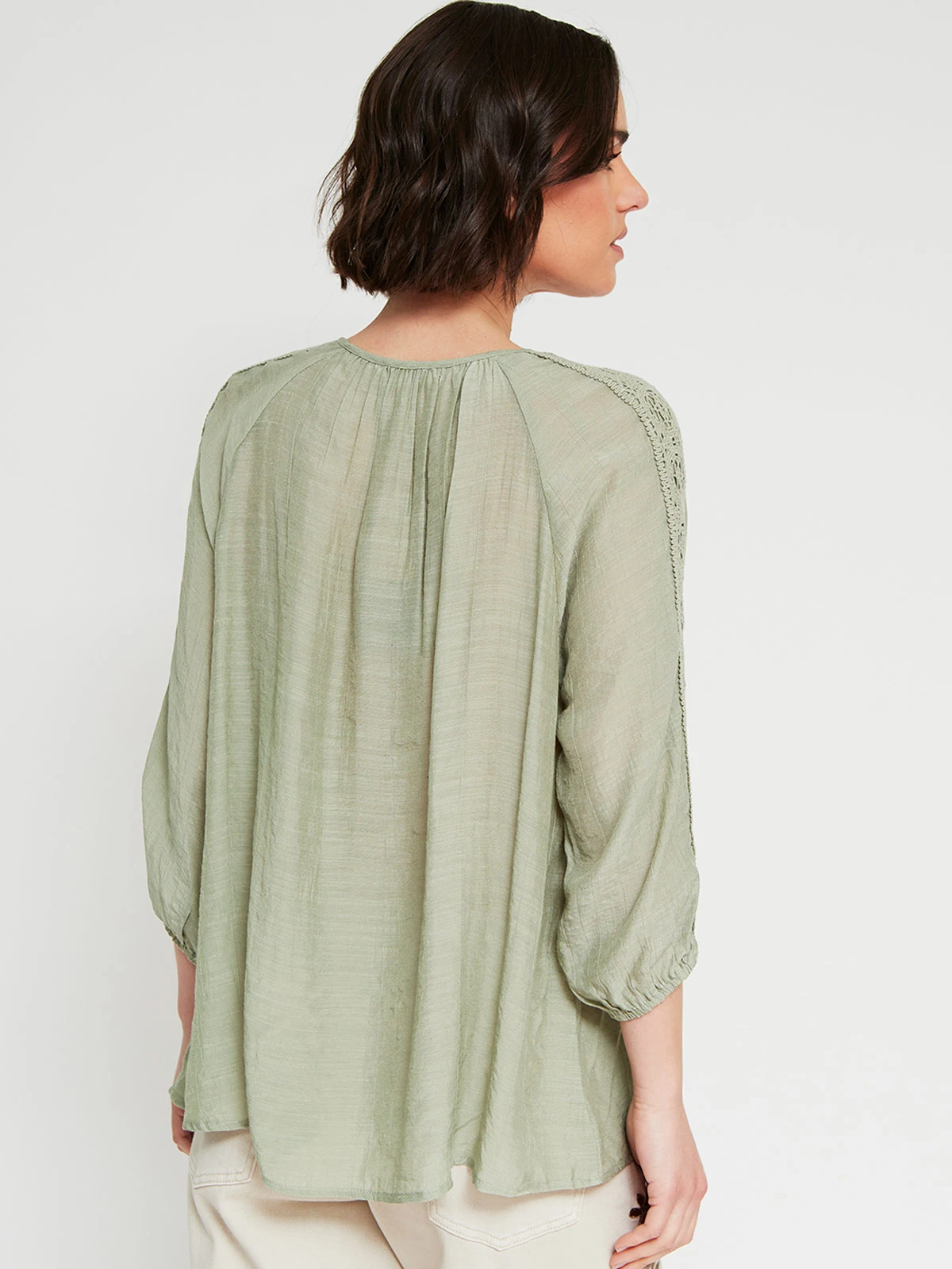 BLUSA MANGA 3/4 MUJER AZIZ - 2