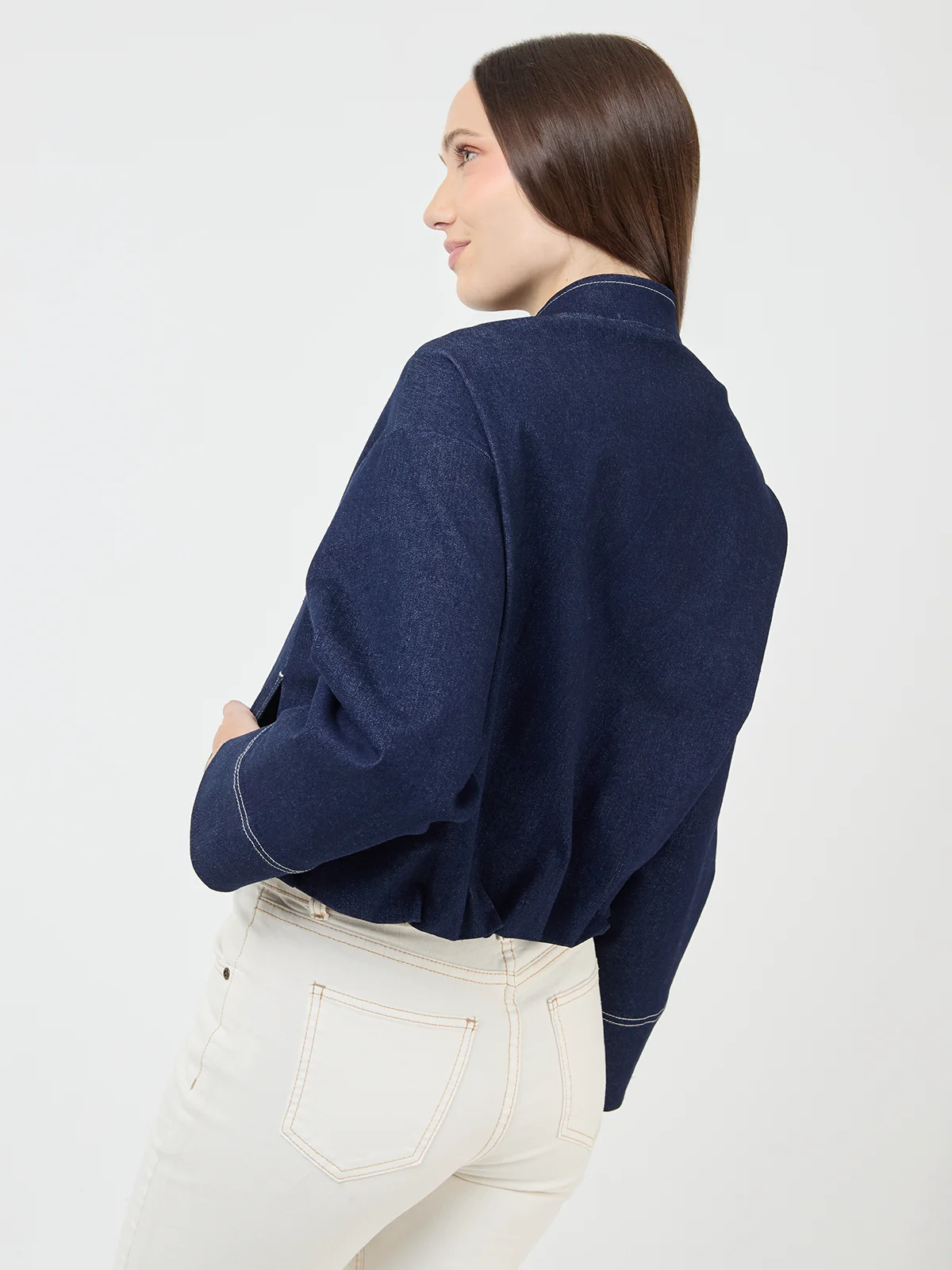 CASACA MUJER NAVIGATA CORTA ENIM - 2
