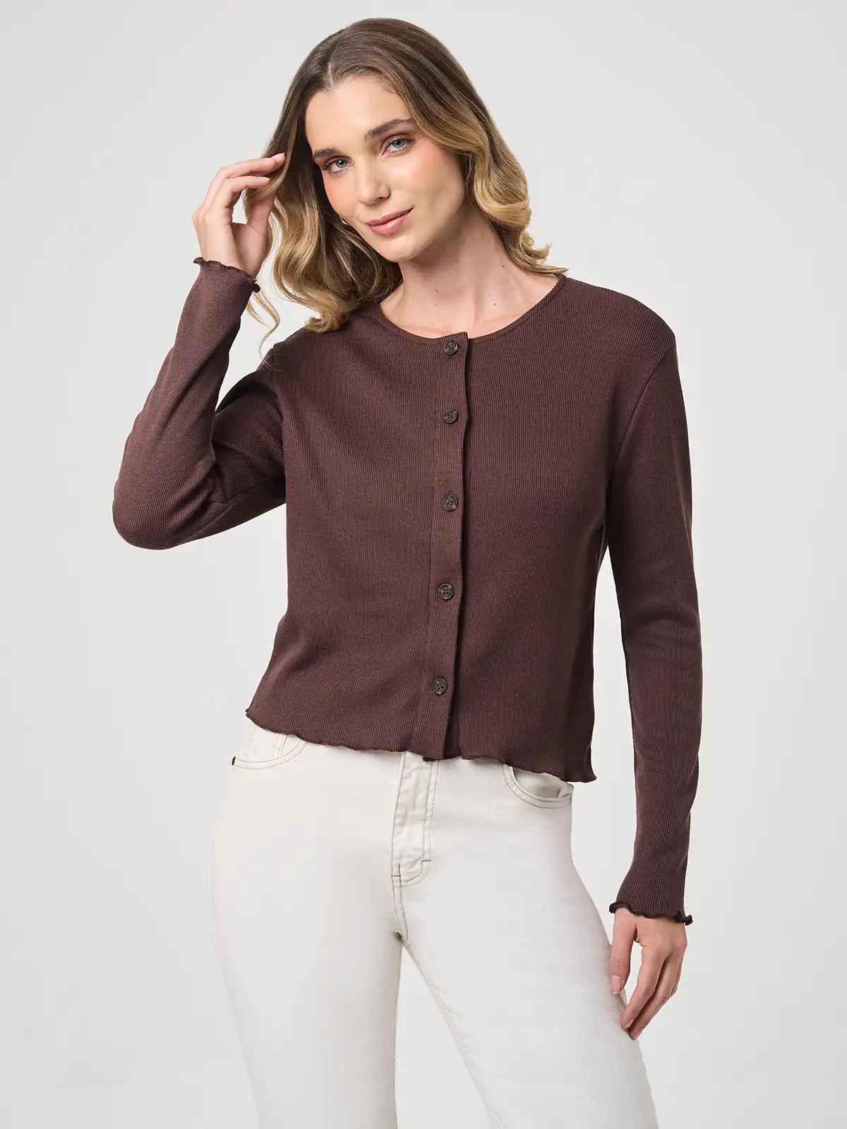 CARDIGAN MUJER NAVIGATA ERIS - 1