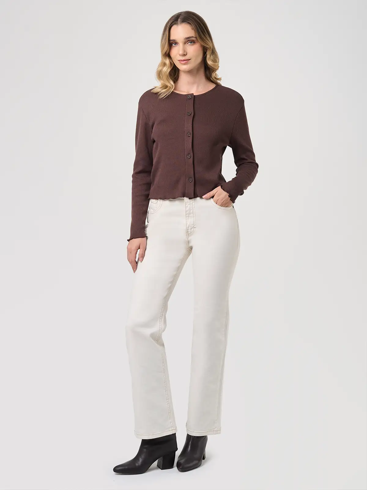 CARDIGAN MUJER NAVIGATA ERIS - 5