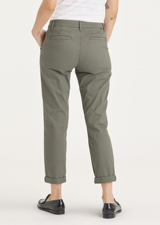 PANTALÓN MUJER DOCKERS WEEKEND CHINO SLIM ANKLE - 4