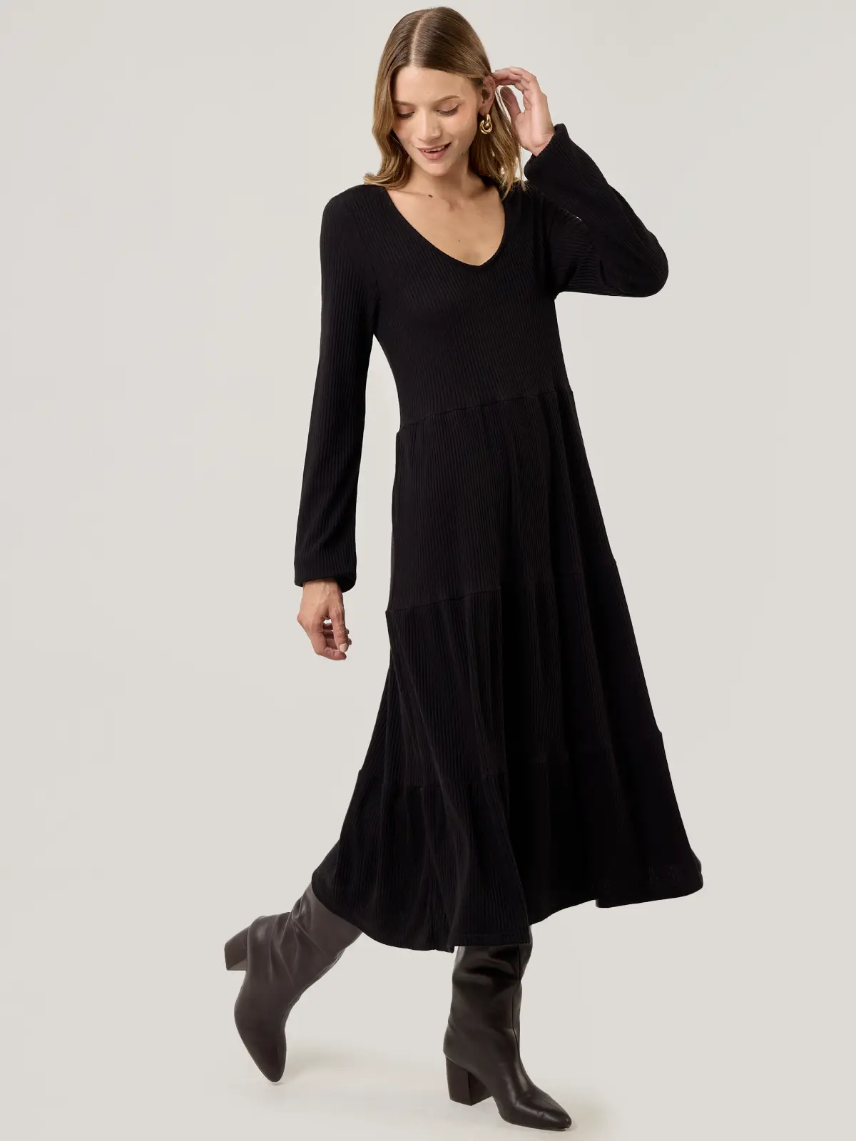 VESTIDO LARGO MUJER NAVIGATA ELOISA - 5