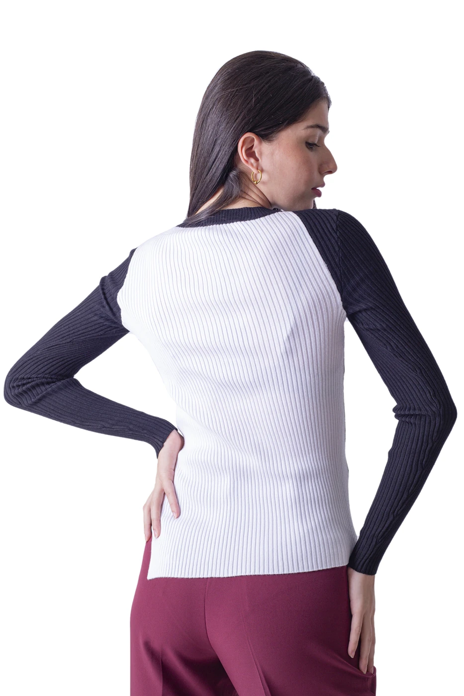 BLUSA MANGA LARGA MUJER DKNY MULTICOLOR - 2