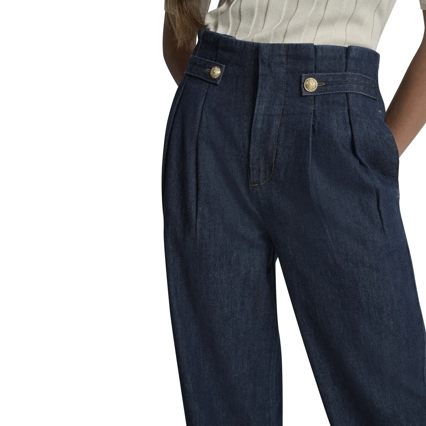 JEAN MUJER DKNY AZUL - 5
