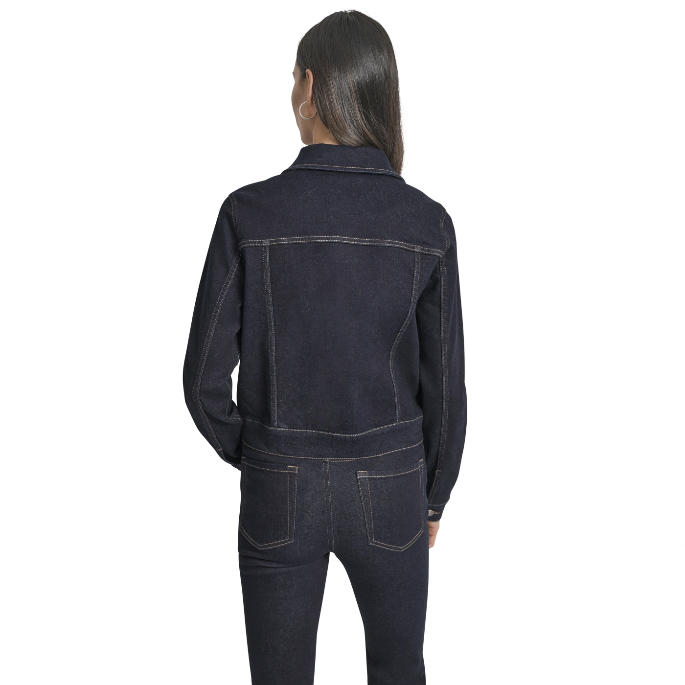 CASACA MUJER DKNY AZUL - 2