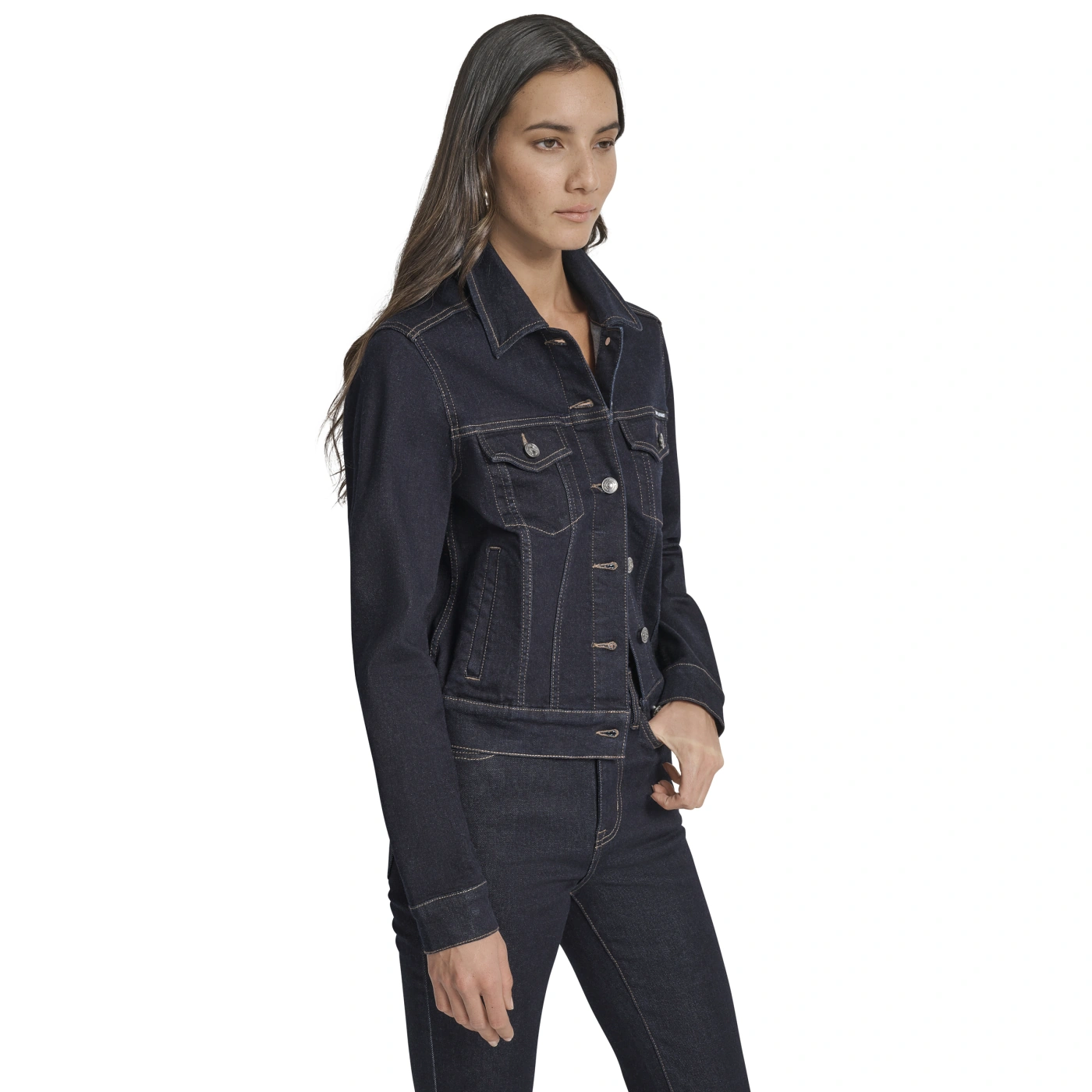 CASACA MUJER DKNY AZUL - 3