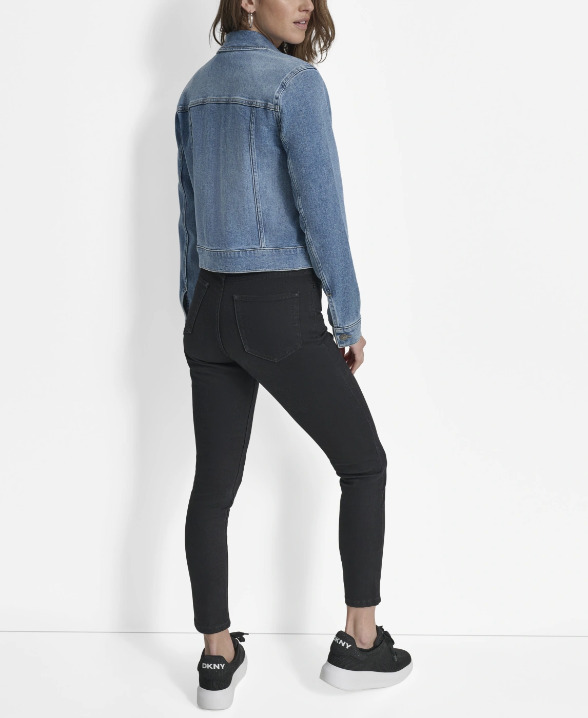 CASACA MUJER DKNY AZUL - 2
