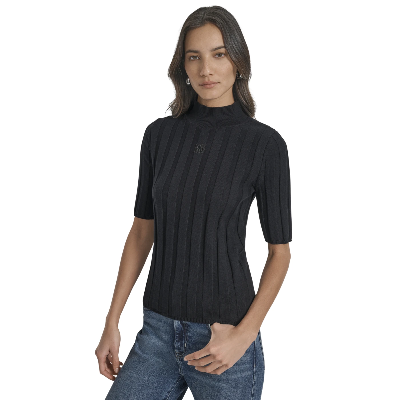 CARDIGAN MUJER DKNY NEGRO - 1