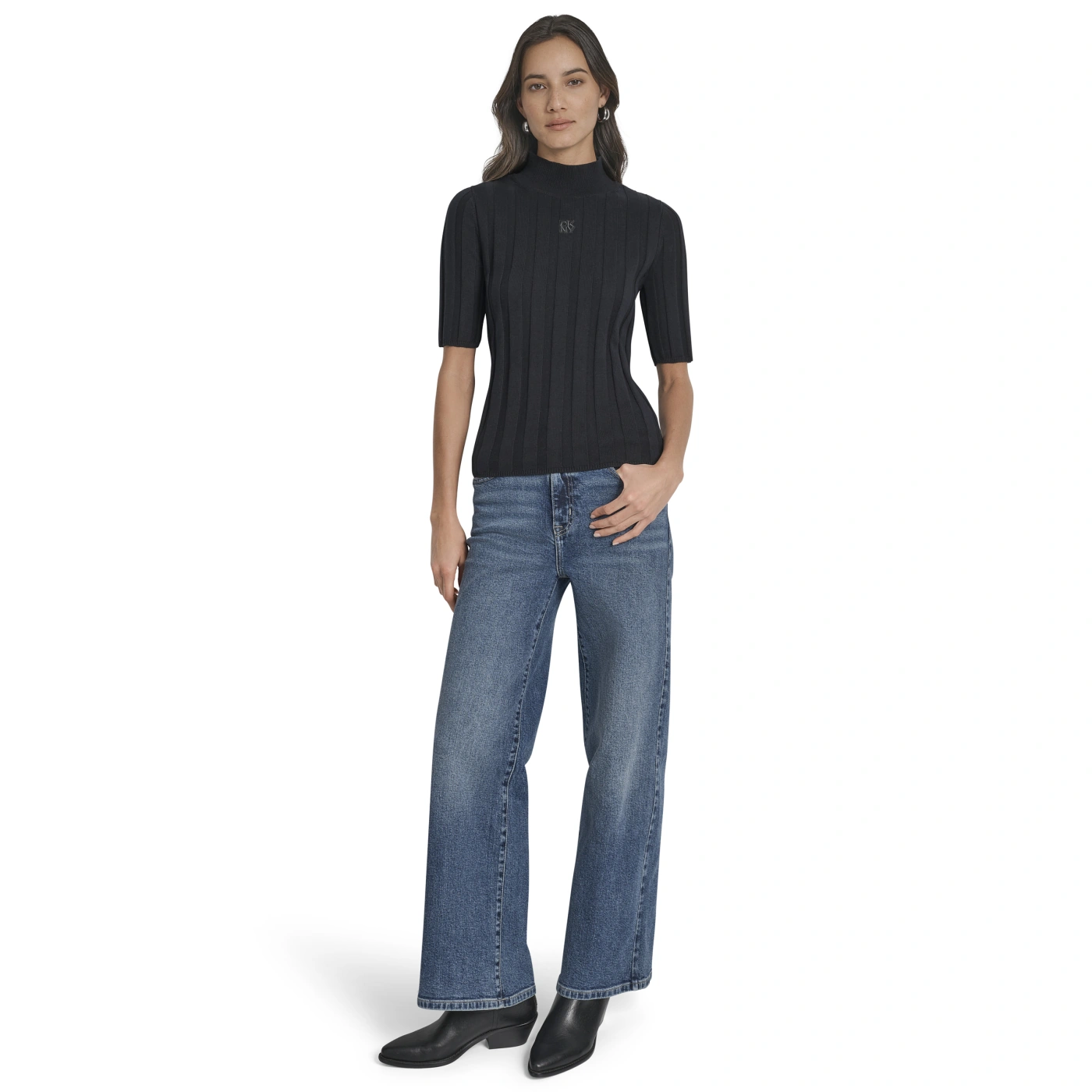 CARDIGAN MUJER DKNY NEGRO - 4