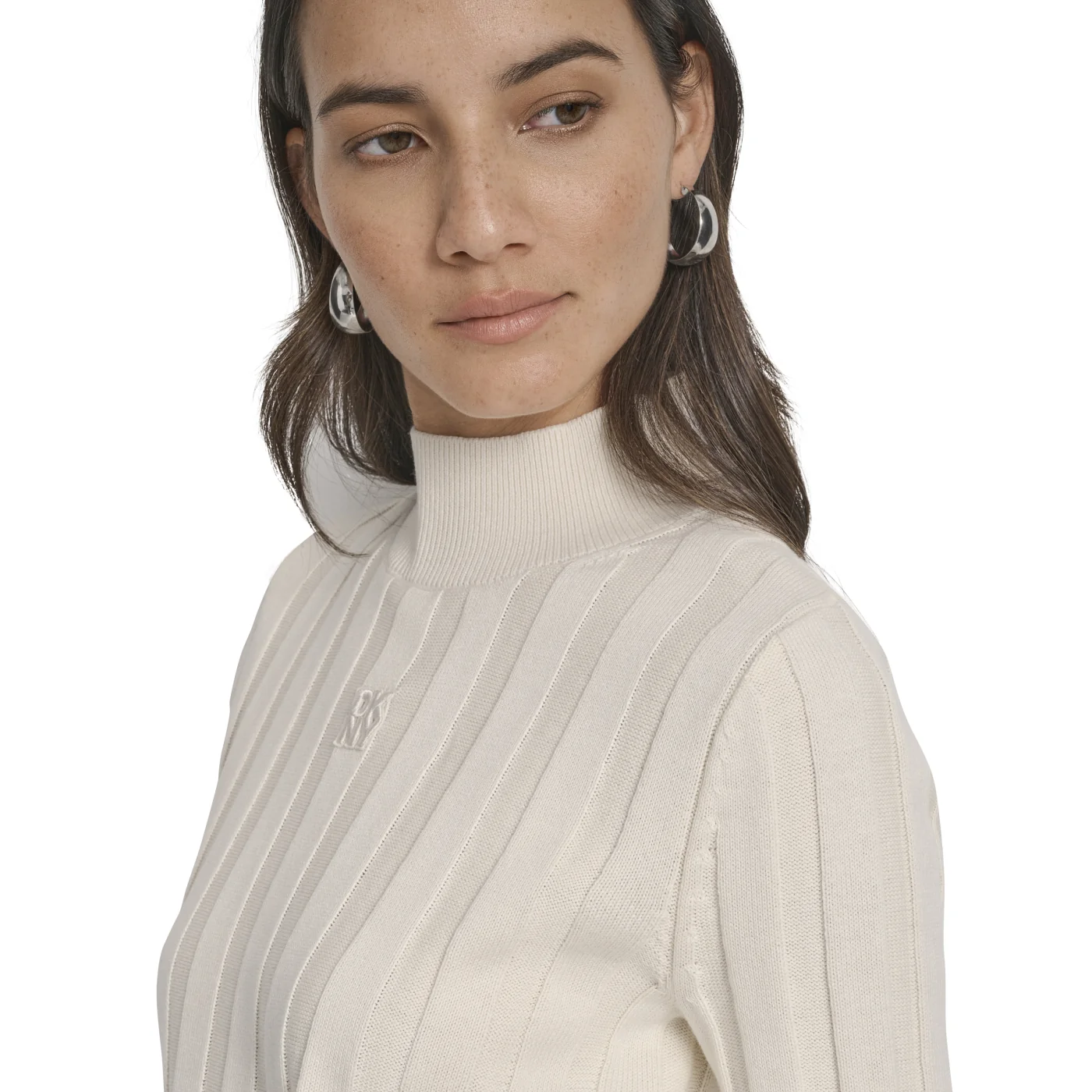 CARDIGAN MUJER DKNY BEIGE - 5
