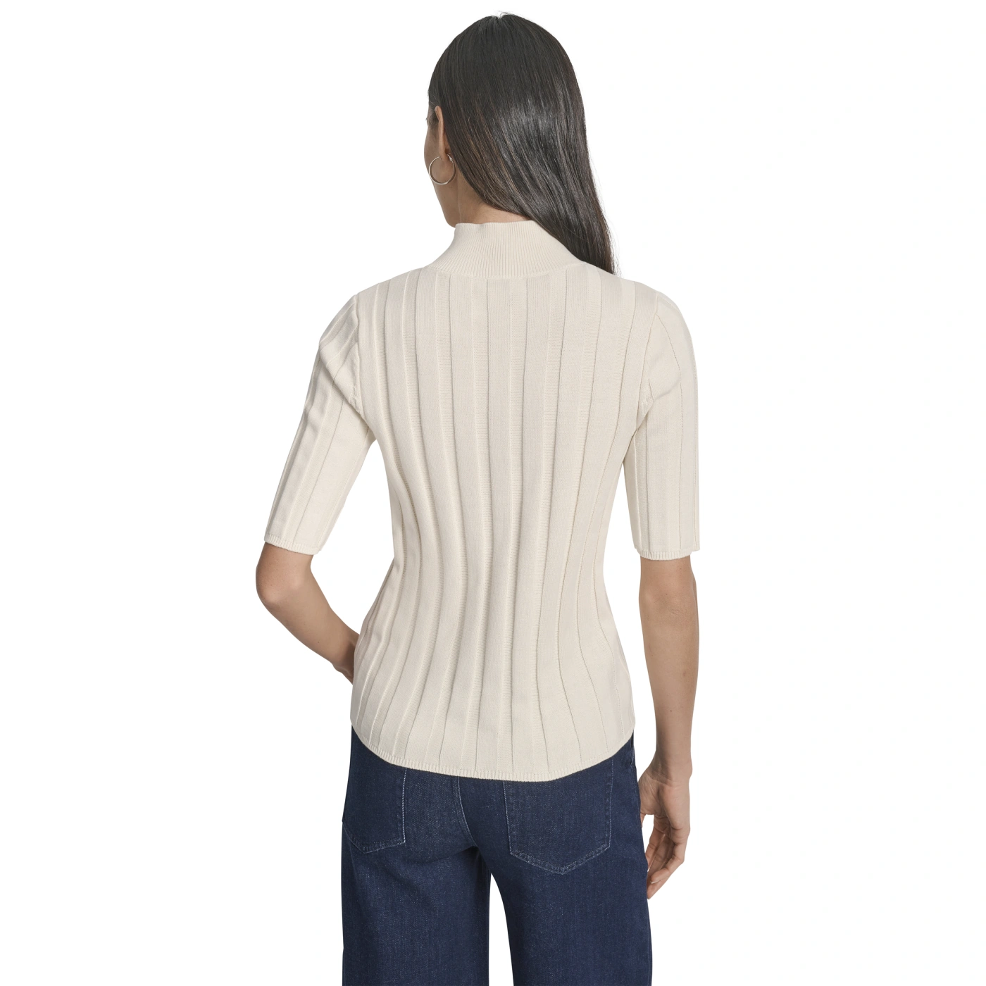 CARDIGAN MUJER DKNY BEIGE - 2